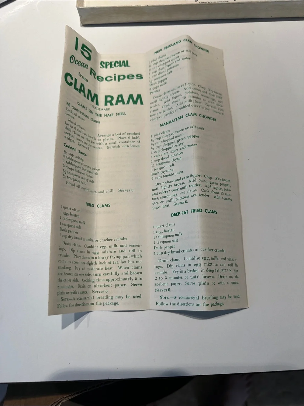Vintage Original Clam Ram Stainless Steel Clam Opener with Paperwork and Box